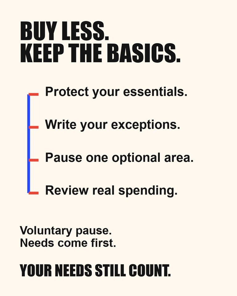 Provider illustration accompanying Your No-Buy November Needs an Essentials List